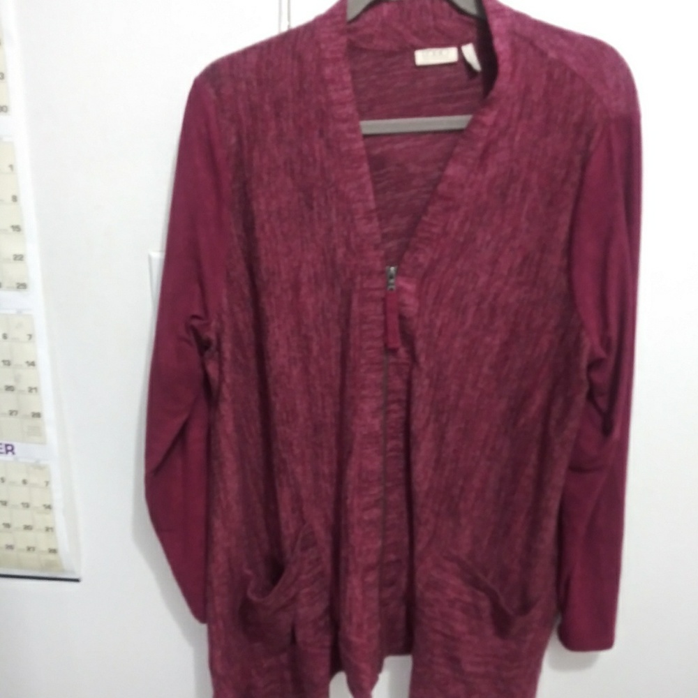LOGO by Lori Goldstein cardigan.